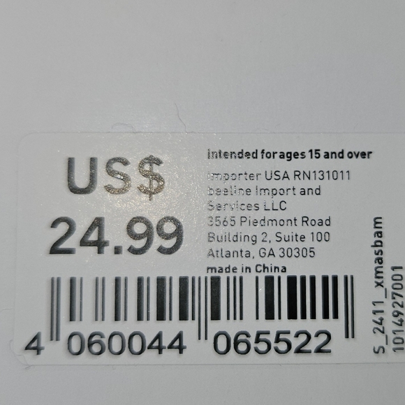 Red Nose Reindeer Adjustable Baseball Cap With Antlers - Picture 5 of 5